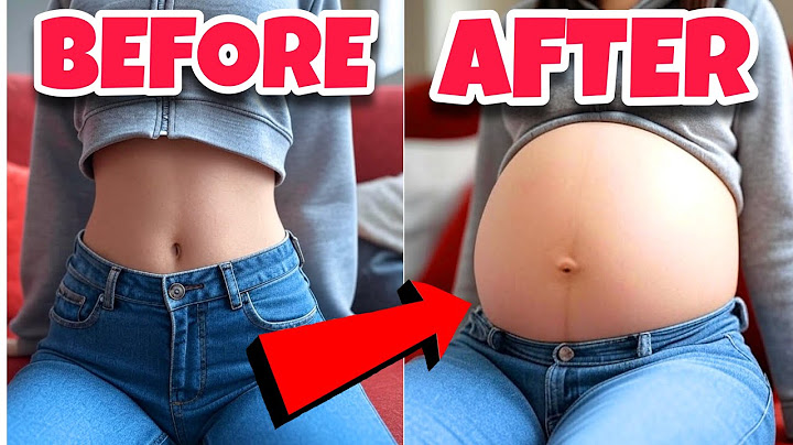 Su barriga casi explota…