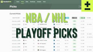 NBA and NHL Playoffs Picks | How to Find Profitable Top-Down Sharp Bets | +EV Sports Betting