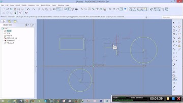 How to delete a segment in Pro Enginer