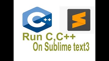 Run C++ on sublime text 3