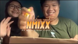 #unboxing reaction NMIXX - Ad Mare album light ver.