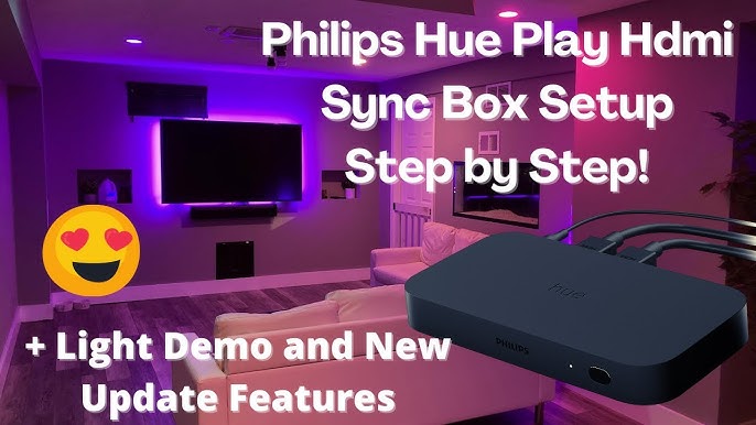 Philips Hue 555227 Play HDMI Sync Box