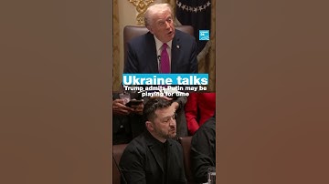 Ukraine talks: Trump admits Putin may be playing for time • FRANCE 24 English