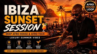 Ibiza Sunset Session 🌅 | Deep Afro House & Afro Tech 2026 | Luxury Summer Vibes | Black Coffee Style