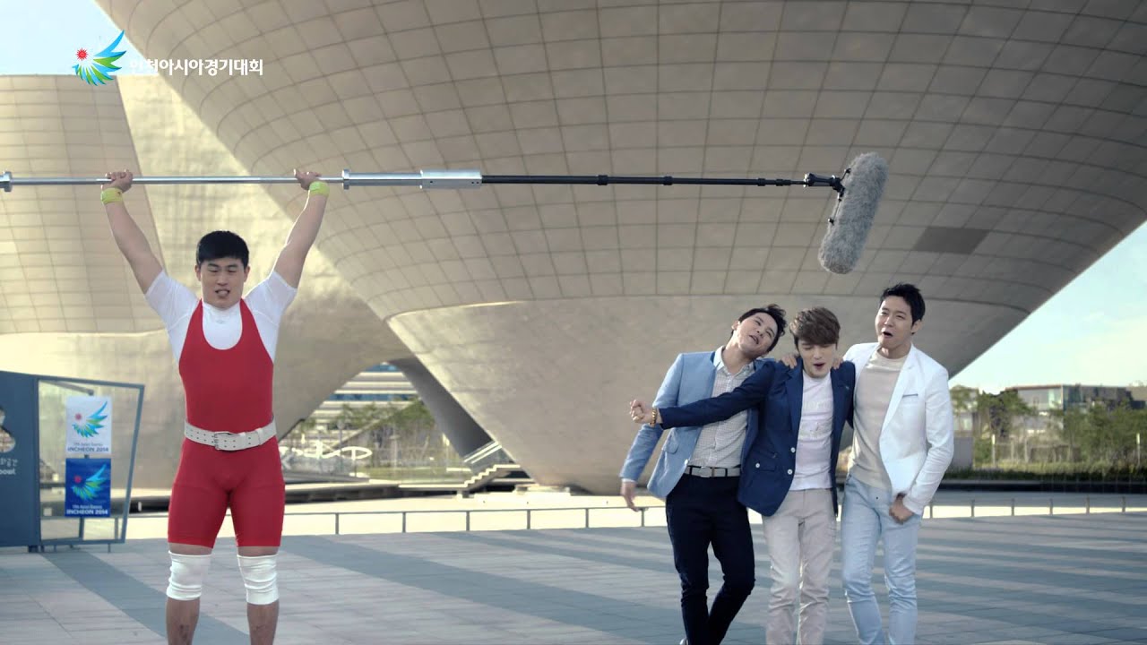 아시안게임 해축갤 드립 2014인천아시안게임 CF 레슬링 역도 편 (20초) JYJ, 이시영, 임권택 출연