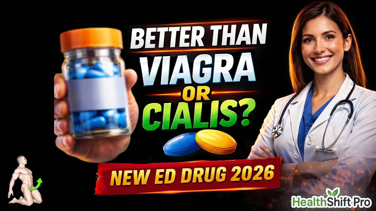 Forget Viagra & Tadalafil! This New Drug Works FAST | HealthShift Pro