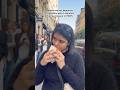 Wait for the lady cutely peeking while i was recording ❤️#paris #croissant #viralshorts