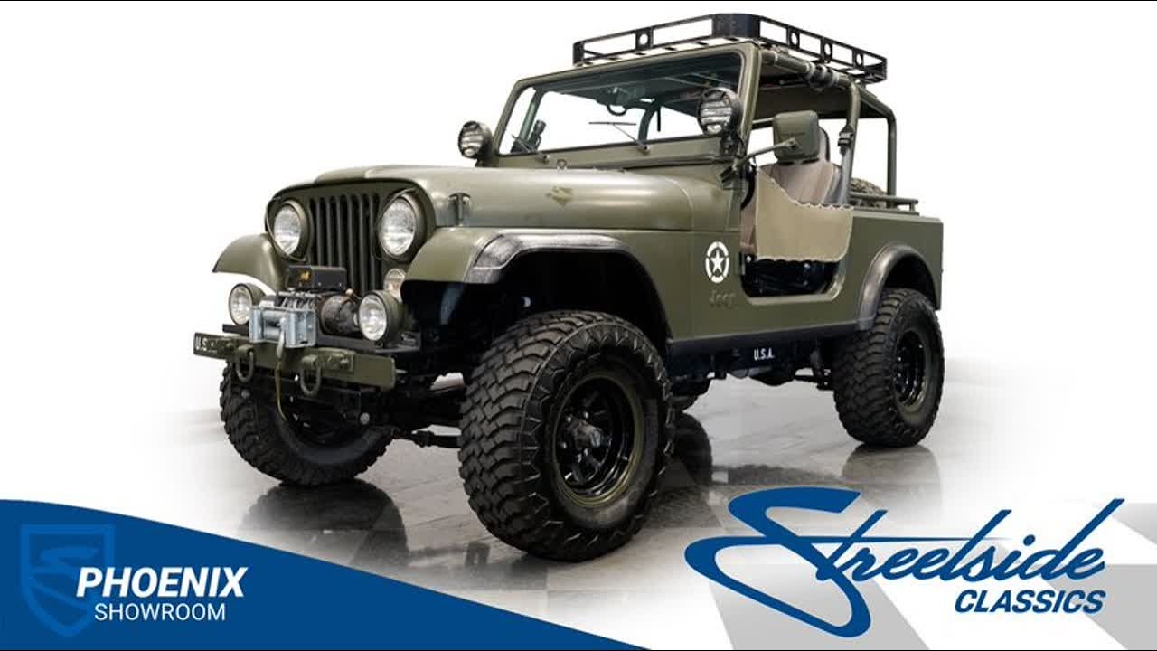 1985 Jeep CJ7 4X4 4518-PHX for sale | Charlotte, Atlanta, Dallas