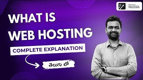 What is Web Hosting? | Complete Explanation in Telugu | Shared Cloud VPS Dedicated | #AIPDMA 