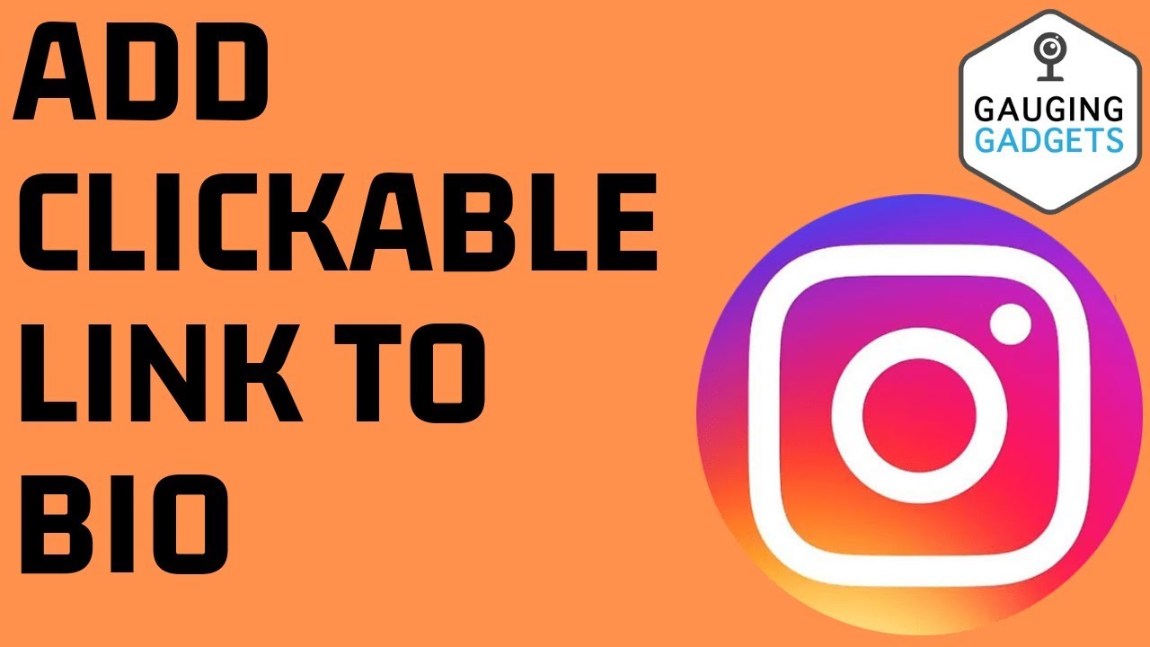 Add a Clickable Link in Your Instagram Bio - Instagram Tutorial - YouTube