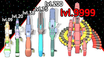 (2025) Reload Weapons Run And Shoot Level Up Bullet Part -2 Max Level 3D Gameplay