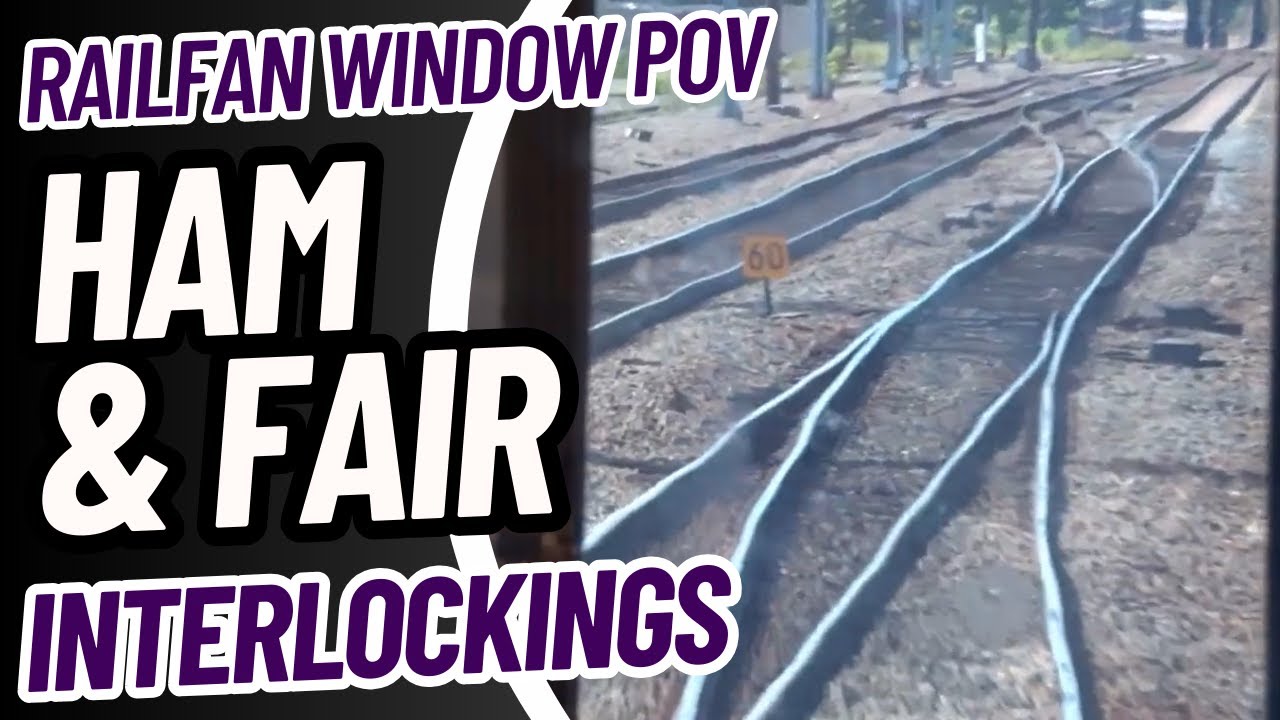 NJT Cab Ride POV: Switching From Track 4 to Track 0 @ HAM & FAIR ...