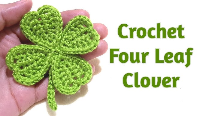 Lucky Clover Crochet Pattern - Julie Measures