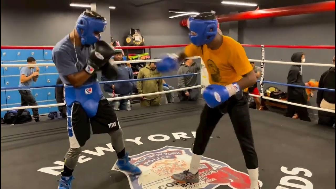 Chris Colbert Destroys Sparring Partner Youtube