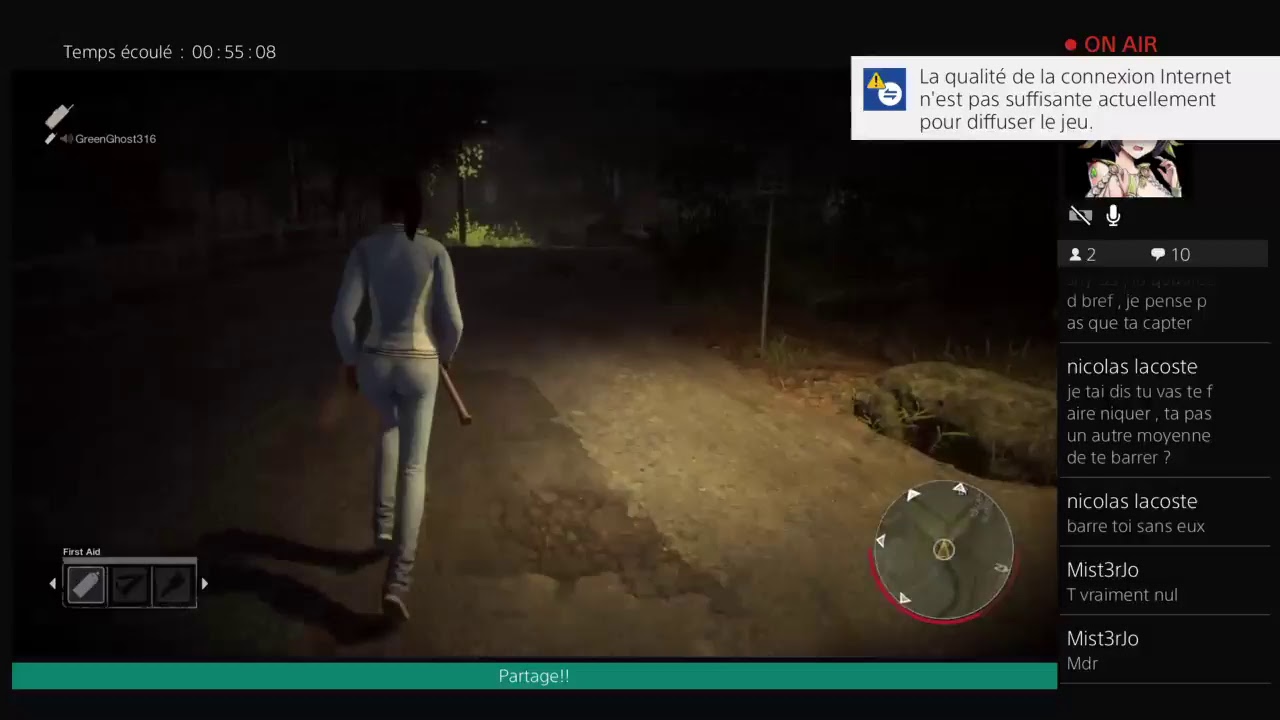 Vendredi 13 : Le Jeu - PS4 PlayStation 4 - Version NatsumeAtari Region Free - Très Bon État