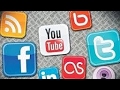 Adding icons social networking sites on YouTube channel