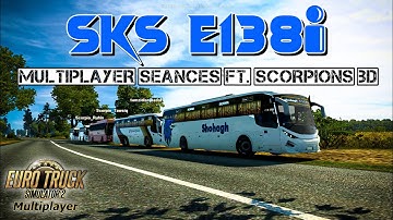 SKS Bi Axle bus mod ETS 2 for convoy | ETS 2 convoy | ETS 2 BD multiplayer | BD bus mod | Bus sim BD