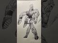 Desenhando Goku e Nappa #desenhandoanimes #animeeart #drawing #sticman #shorts