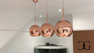 100% Fine Glitter ( Copper ) by Creoglass Design Modern Kitchen Splashbacks  01923 947 454