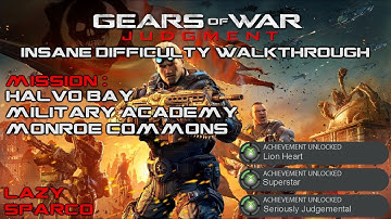 Gears of War: Judgment - Insane Difficulty Walkthrough - Monroe Commons