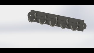 #Solidworks Tutorial   Clothes Hanger#