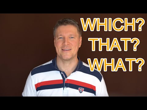 Angol nyelvtan – Hogyan használjuk a what, that, which szavakat? Angol jelzői mellékmondatok