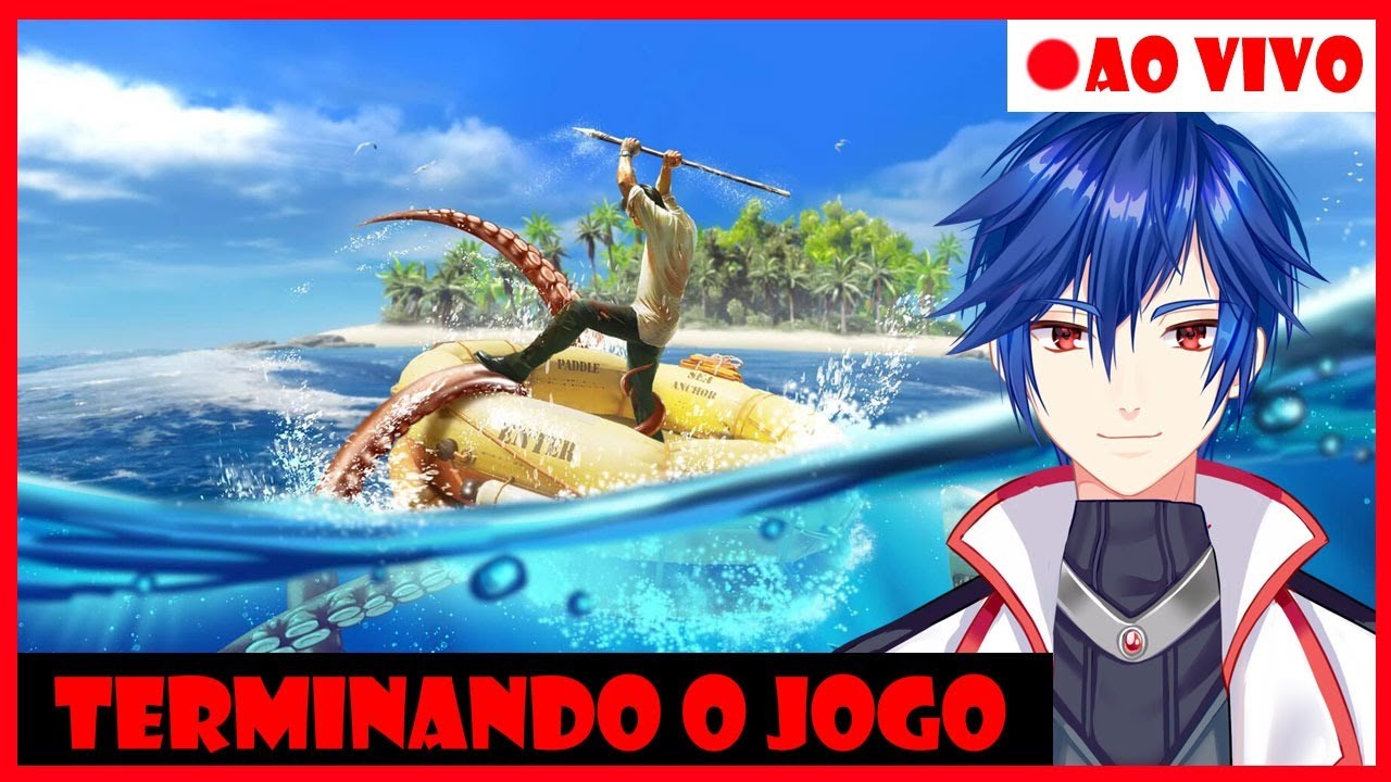 Matando o Lusca e Terminando o Jogo (no ódio!) - Stranded Deep [Vtuber BR]