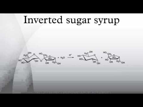 Inverted sugar syrup