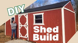 DIY SHED Build AND FULL cost breakdown