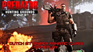 Predator: Hunting Grounds 2023 | Dutch 87 Sniper Fanatic Class Gameplay