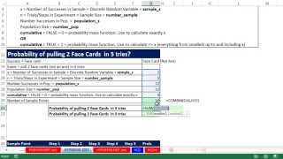 Celebrity Excel 2013 Statistical Analysis #35: Hypergeometric Distribution and HYPGEOM.DIST Function Profile