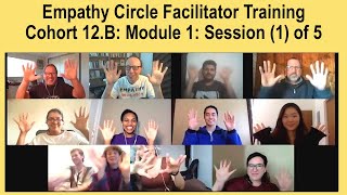 Empathy Training: Cohort 12.B: Module 1: Session 1 of 5