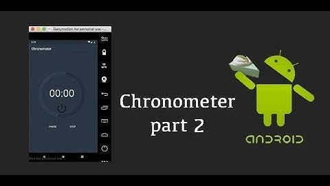 Cronometro | Parte 2