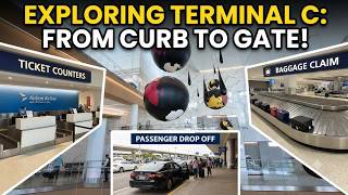 Exploring the New Terminal C From Curb to Gate