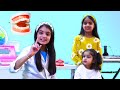 Katy Cutie and Ashu&#39;s dentist play adventure with Anshini brushing teeth