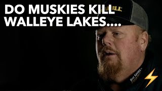 Do Muskies KILL Walleye Lakes???? — Ice Pros Q&A ⚡