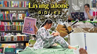 living alone diaries! pt2♥️🕊️ solo date, fighting fears, productivity