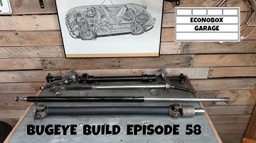 Steering rack, steering column and driveshaft get a cleaning. Bonus book review!  Bugeye Build Ep 58