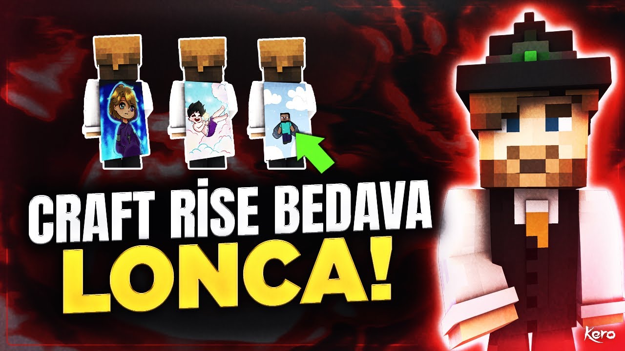 CRAFT RİSE BEDAVA 5 TANE LONCA [PELERİN NASIL ALINIR] YouTube