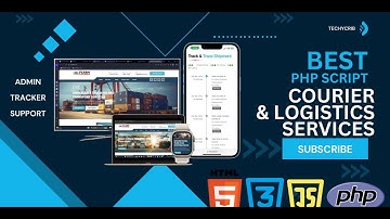 FREE PHP SCRIPT - FlashCourier -Transport Courier & Logistics With Live Tracking (HOW TO INSTALL)