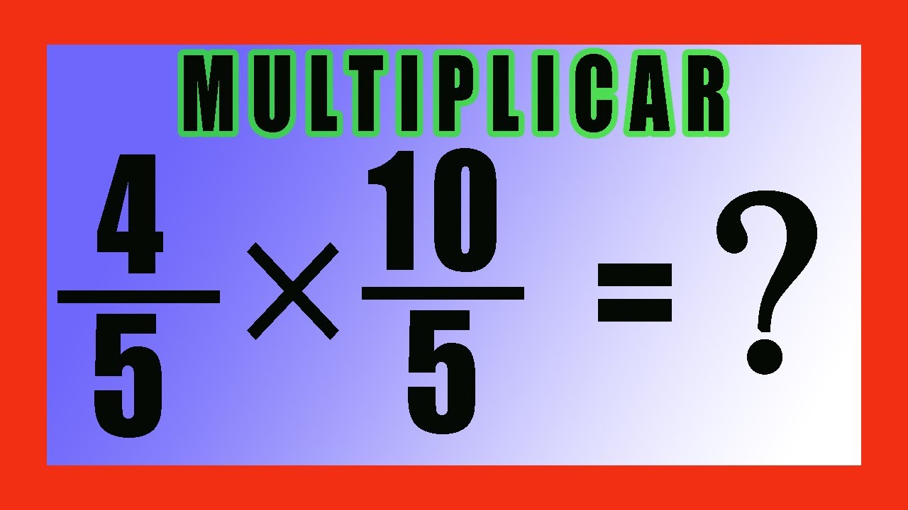 👉 Multiplicación de fracciones con igual denominador - YouTube