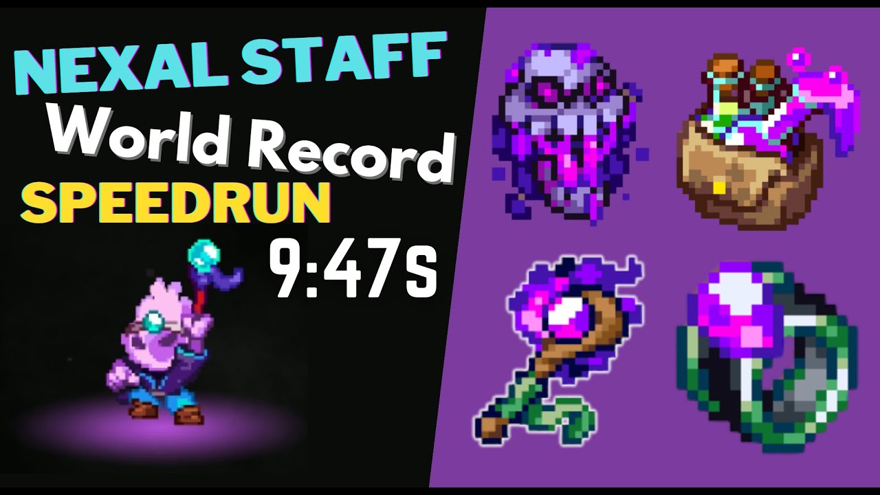 WR Nexal Staff Speedrun 9:47s | Ember Knights v0.10