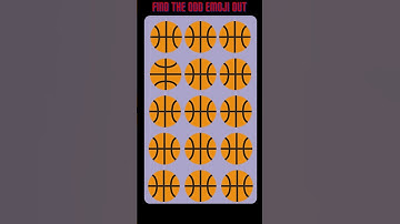 Find the Odd emoji out||Memory test challenge #puzzle #shortvideo