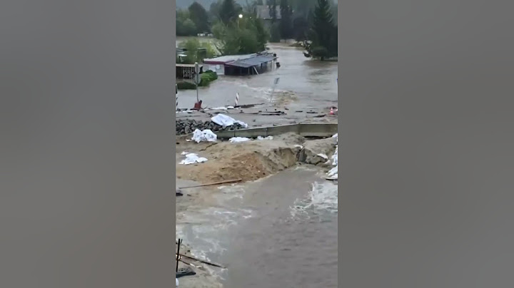 Zalewany most w Głuchołazach