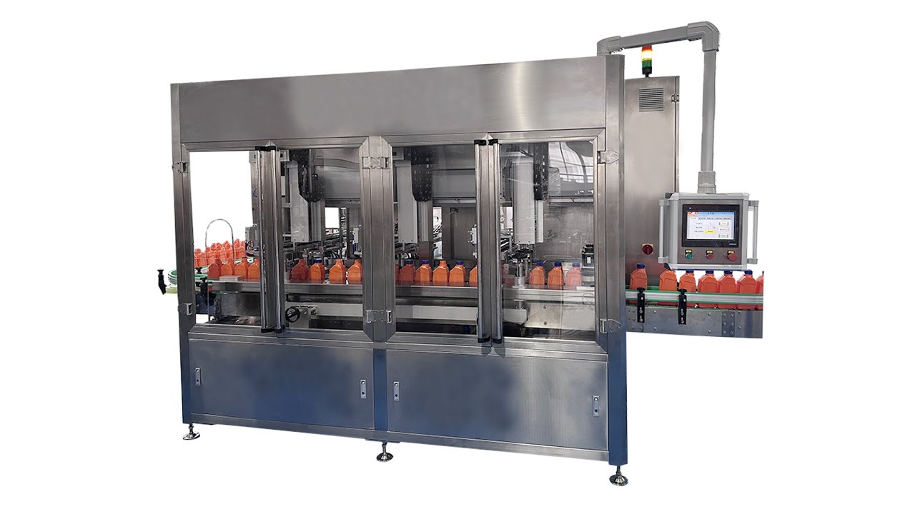 automatic pet bottle capping machine Servo Tracking Capping Machine ...