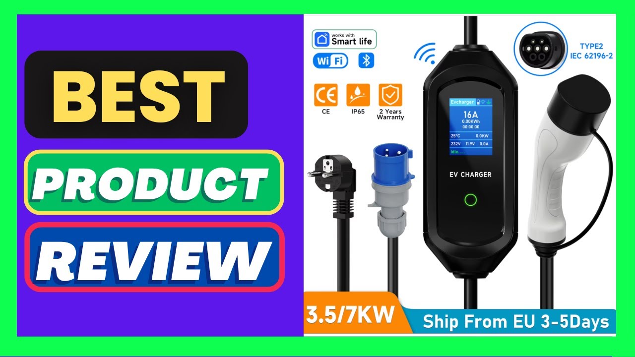 AFEEV 3.5/7KW Portable EV Charger Type2