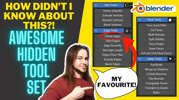 Awesome Hidden Tool Set in Blender! - How Did I Not Know About This?
