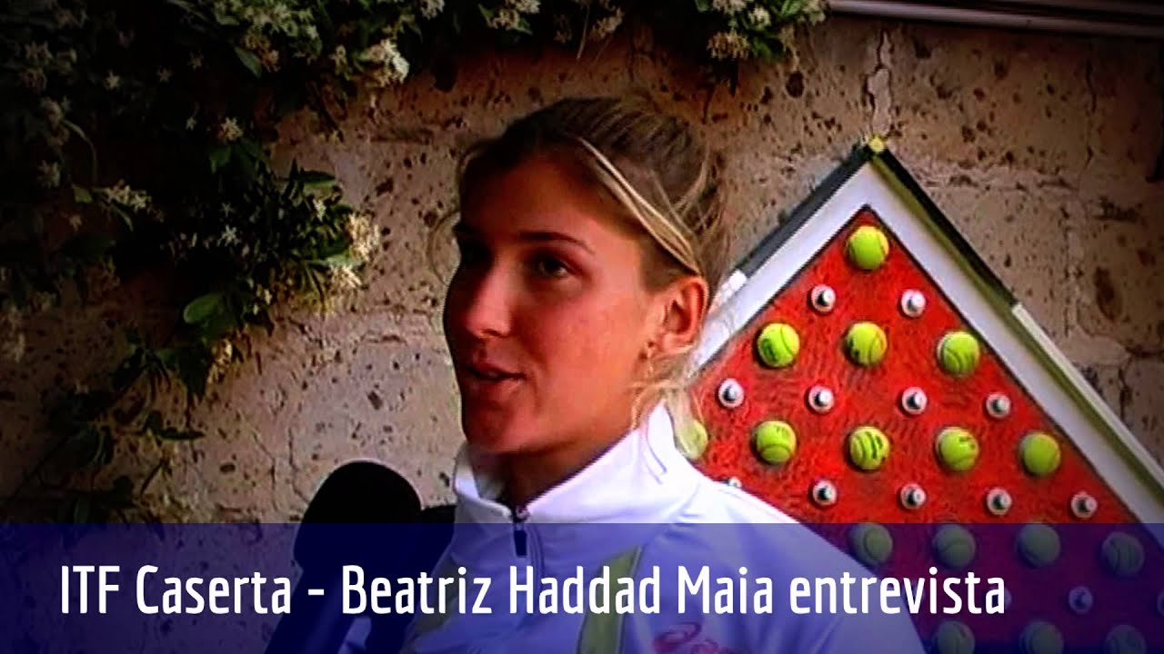 Itf Caserta Beatriz Haddad Maia Fala Sobre O Torneio Youtube