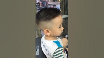 Cắt tóc trẻ con đẹp trai quá