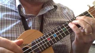 Video thumbnail of "Sweet Caroline - solo ukulele - Arranged&played by Colin Tribe"